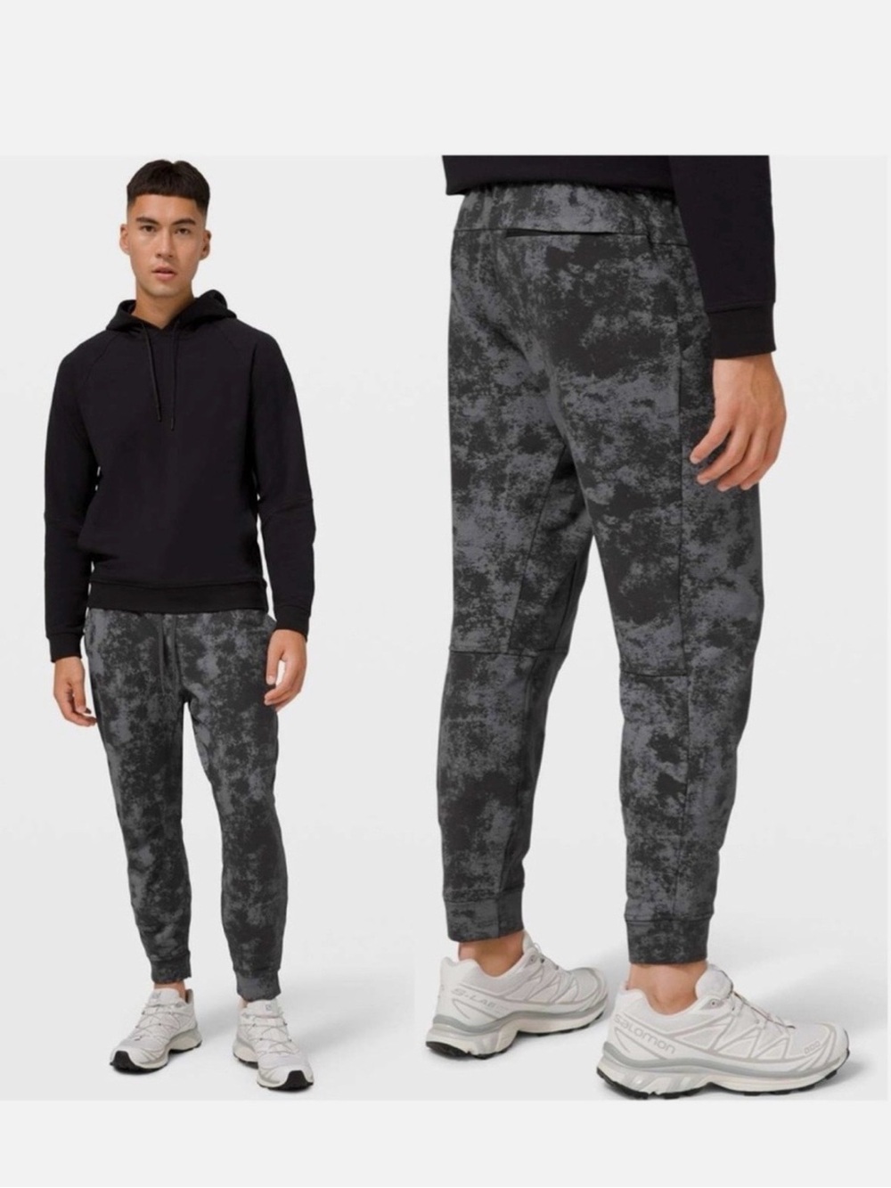 Lululemon City Sweat Jogger French Terry 29" Astral Graphite Grey Asphalt Grey M